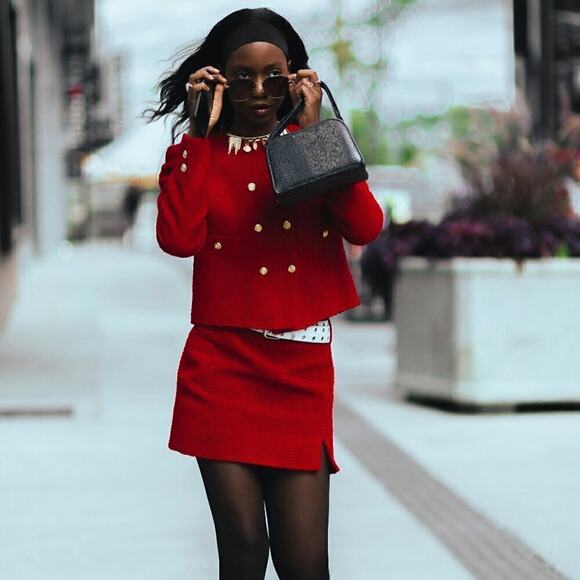 ZARA High-Waisted Mini Skirt NWT - Picture 12 of 16